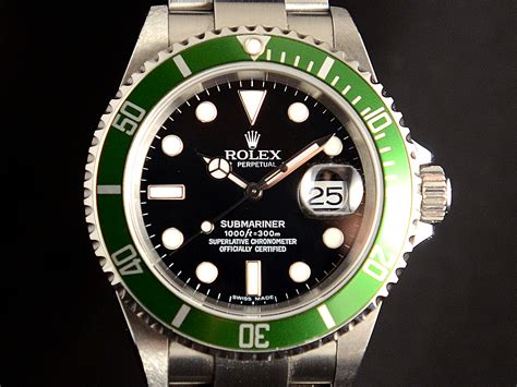 rolex ghiera verde usato|Rolex Submariner Date Ghiera Verde RRR .